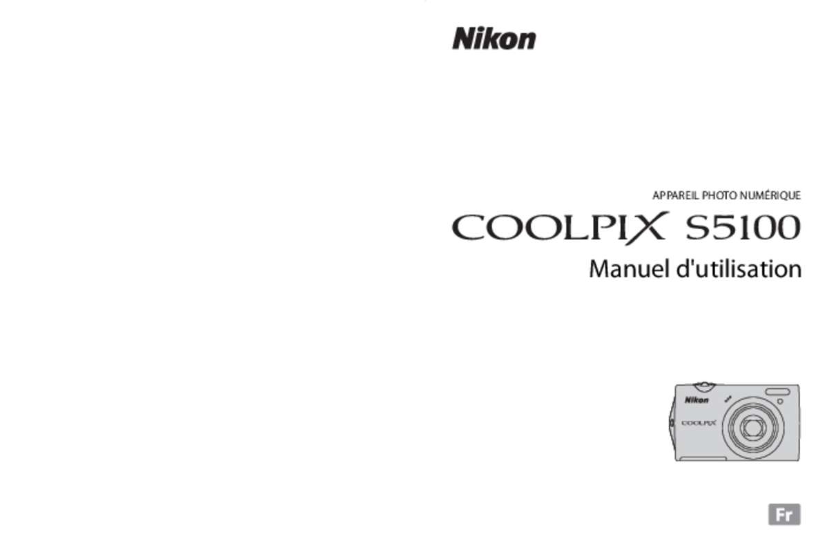 Guide utilisation NIKON COOLPIX S5100  de la marque NIKON
