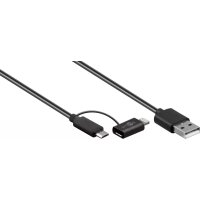 USBmicroUSBLightning Wentronic