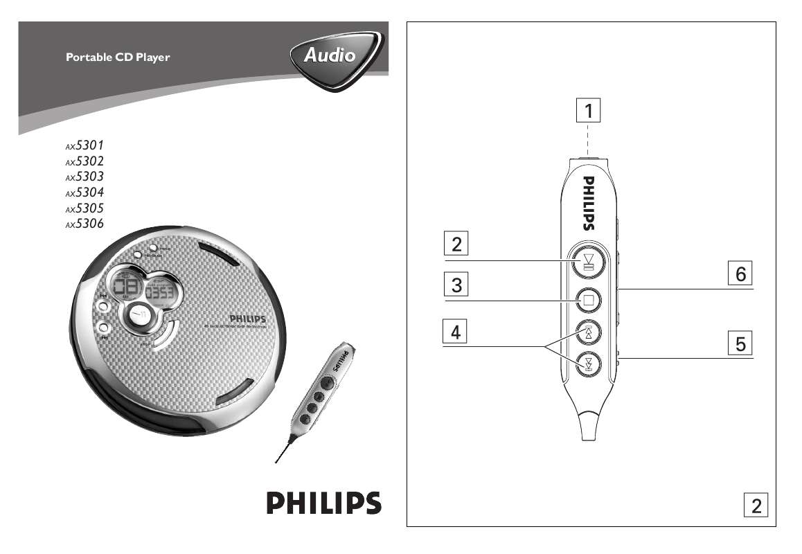 Guide utilisation PHILIPS AX5301-00C  de la marque PHILIPS