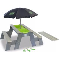 EXIT Aksent Sand Water & Picnictable (2 s) Deluxe - Kids garden table