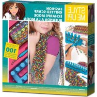 Style Me Up Fashion Knitted Scarf Kit - Machine à tricoter
