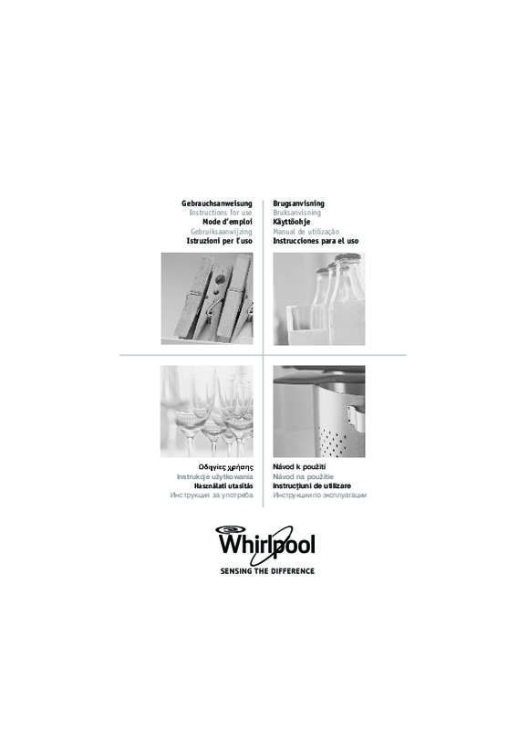 Guide utilisation WHIRLPOOL AMW 140 IX  - MANUAL DE INSTRUÇÕES de la marque WHIRLPOOL