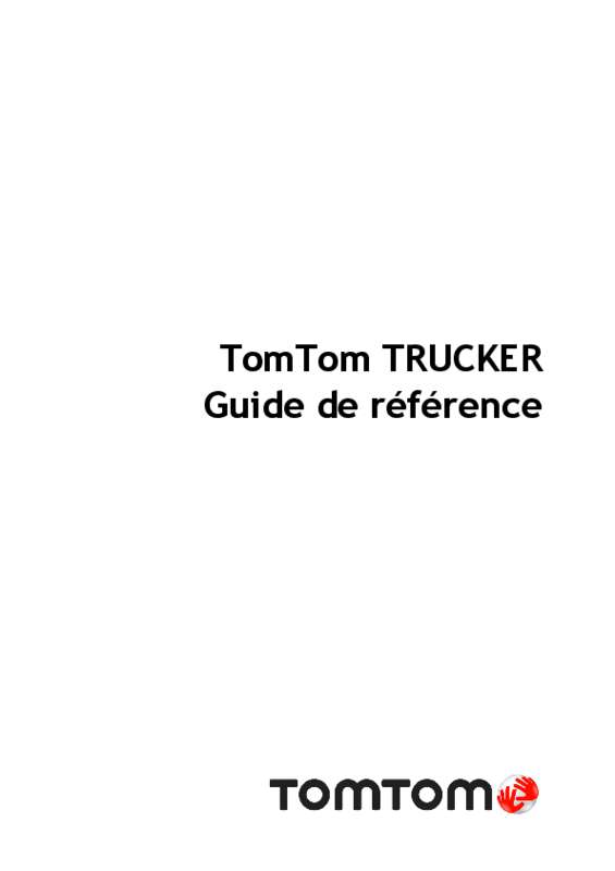Guide utilisation TOMTOM GO 5000 TRUCKER  de la marque TOMTOM