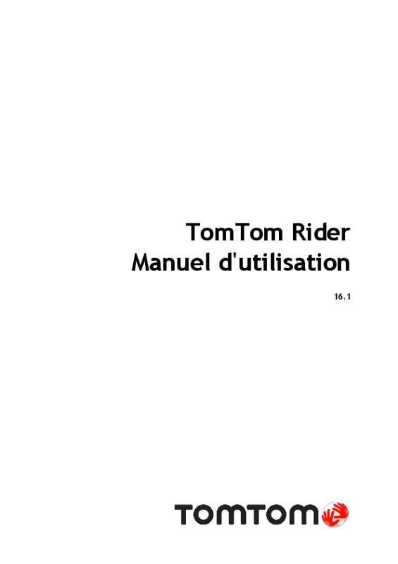 Guide utilisation TOMTOM RIDER 40  de la marque TOMTOM