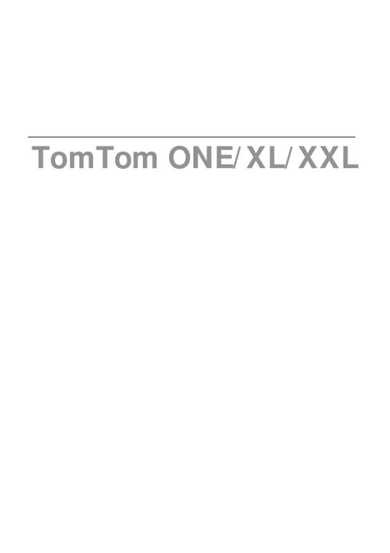 Guide utilisation TOMTOM XL EUROPE CLASSIC  de la marque TOMTOM