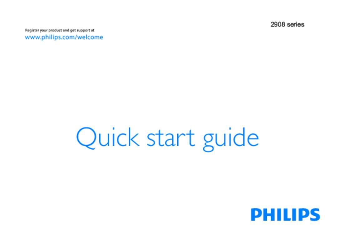 Guide utilisation PHILIPS 26PFL2908H/12  de la marque PHILIPS