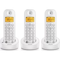 PHILIPS D1253W - Téléphone fixe