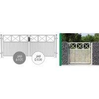 Giardino 8530107 - Portail