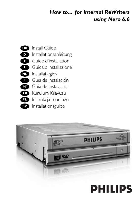 Guide utilisation PHILIPS DVDR1660-00M  de la marque PHILIPS