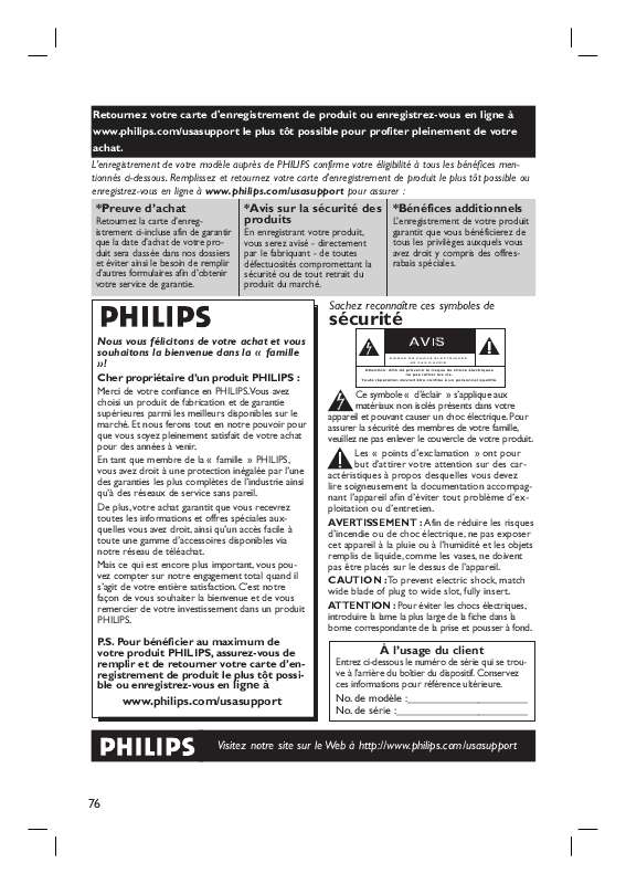 Guide utilisation PHILIPS DVDR3350H  de la marque PHILIPS