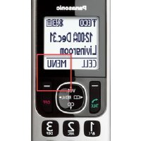 Notice PANASONIC KXTGF374 Cordless phone