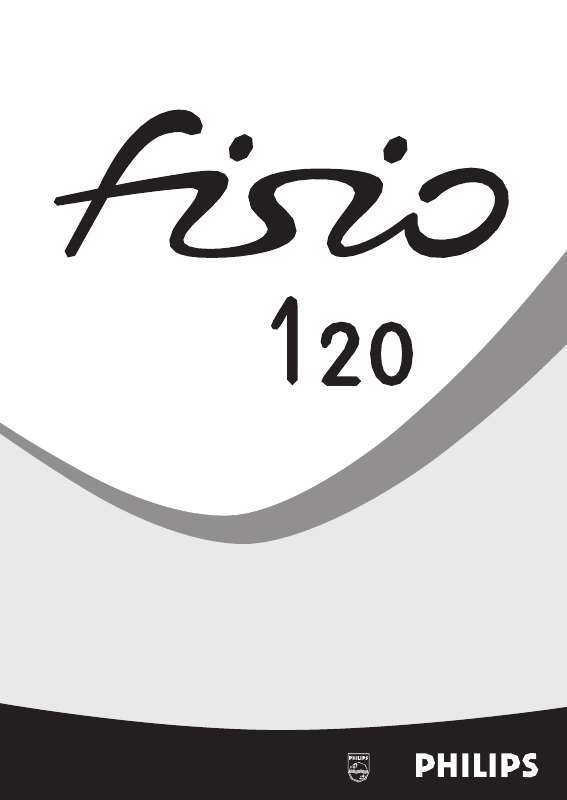 Guide utilisation PHILIPS FISIO 120  de la marque PHILIPS