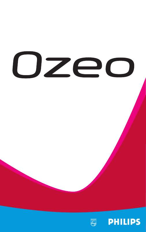 Guide utilisation PHILIPS OZEO  de la marque PHILIPS