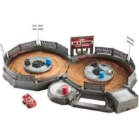 Disney Pixar Cars Mini Racers Crank & Crash Derby Playset MATTEL