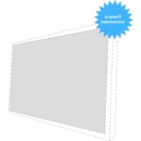 Multibrackets Framed Projection Screen - Écran de projection