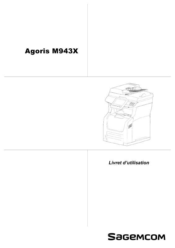 Guide utilisation SAGEM AGORIS M943XDN  de la marque SAGEM