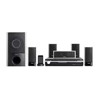 Notice SONY DAVHDX279W Home Theater System