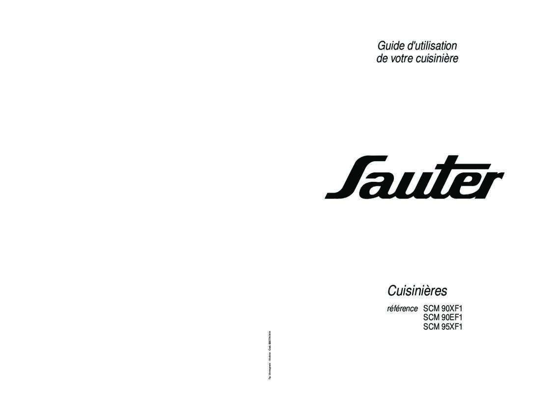 Guide utilisation SAUTER SCM95XF1  de la marque SAUTER
