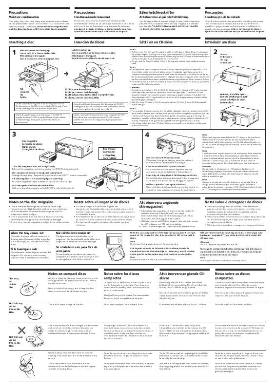 Guide utilisation SONY CDX-715  de la marque SONY