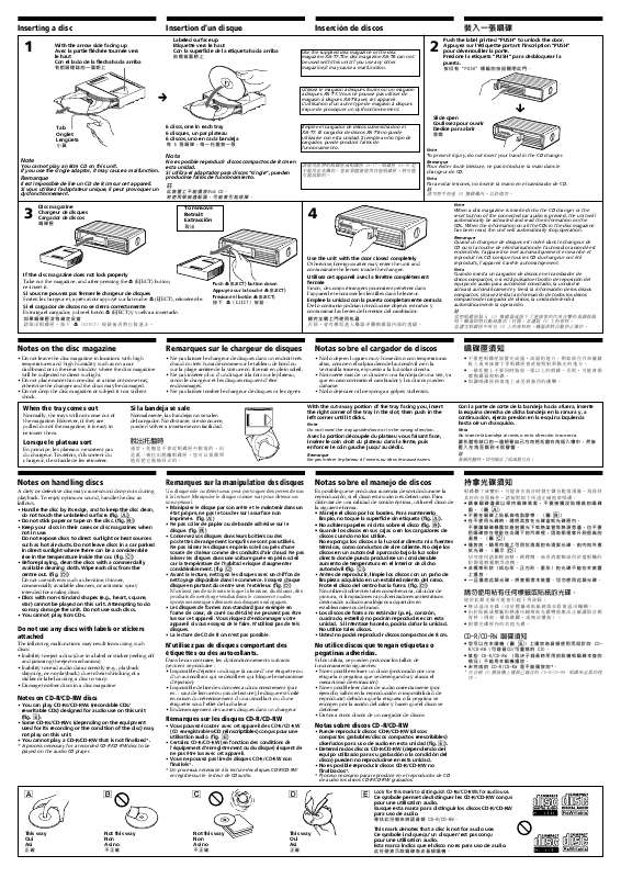 Guide utilisation SONY CDX-T69  de la marque SONY