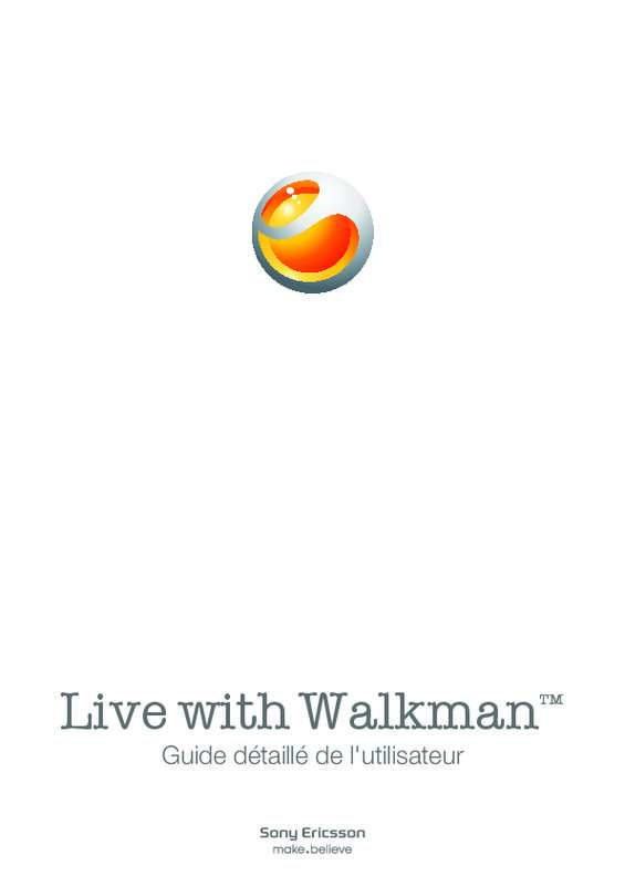 Guide utilisation SONY LIVE WITH WALKMAN  de la marque SONY