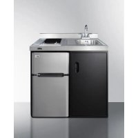 Summit C39ELGLASSBK - Fridge