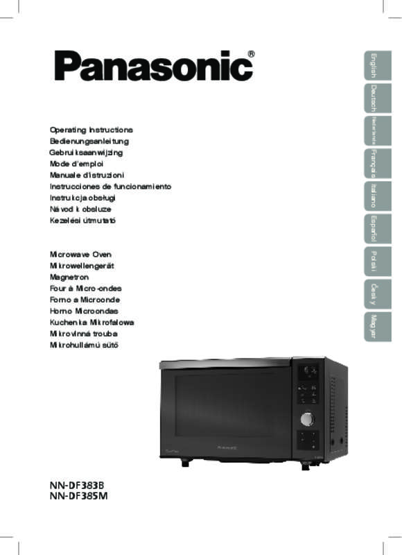 Guide utilisation PANASONIC NN-DF385MEPG de la marque PANASONIC