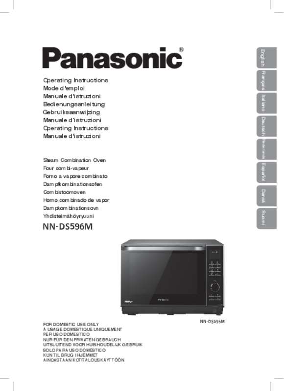 Guide utilisation PANASONIC NNDS596M de la marque PANASONIC