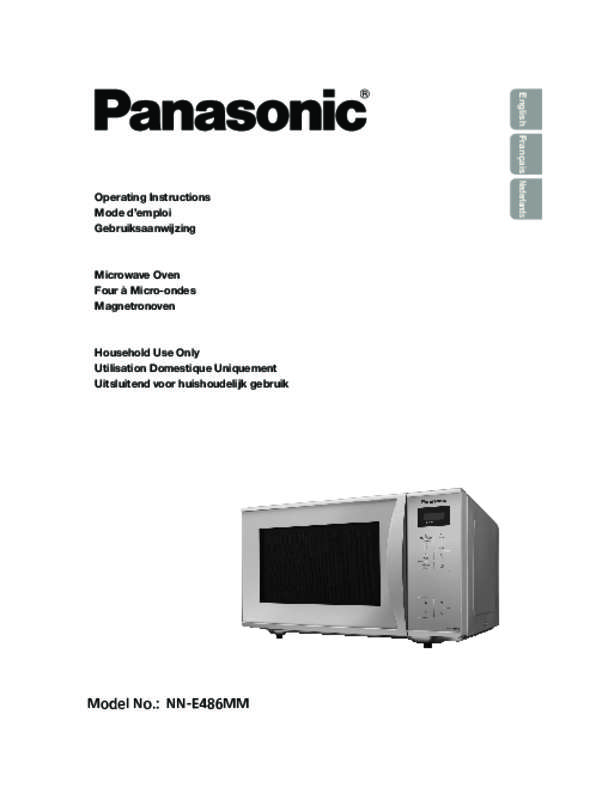 Guide utilisation PANASONIC NNE-486MM de la marque PANASONIC