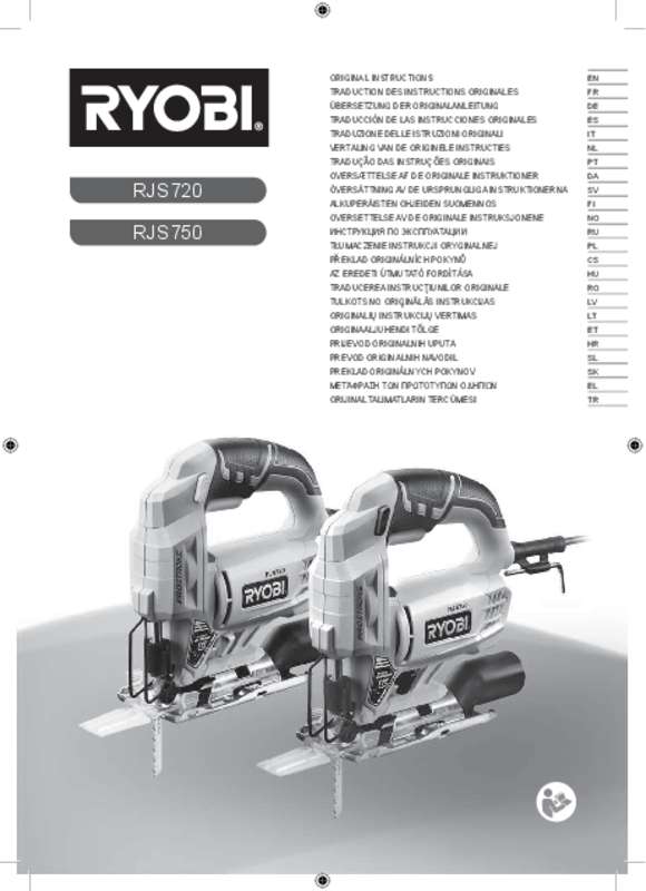 Guide utilisation RYOBI RJS750A5  de la marque RYOBI