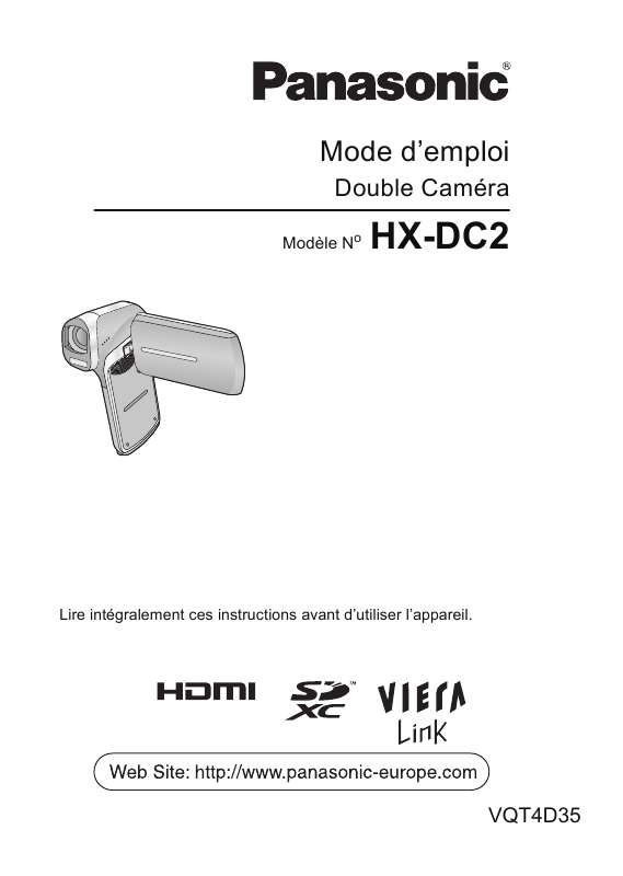 Guide utilisation PANASONIC HX-DC2  de la marque PANASONIC