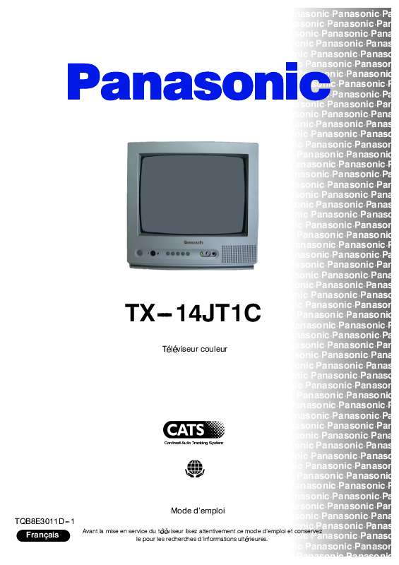Guide utilisation PANASONIC TX-14JT1C  de la marque PANASONIC