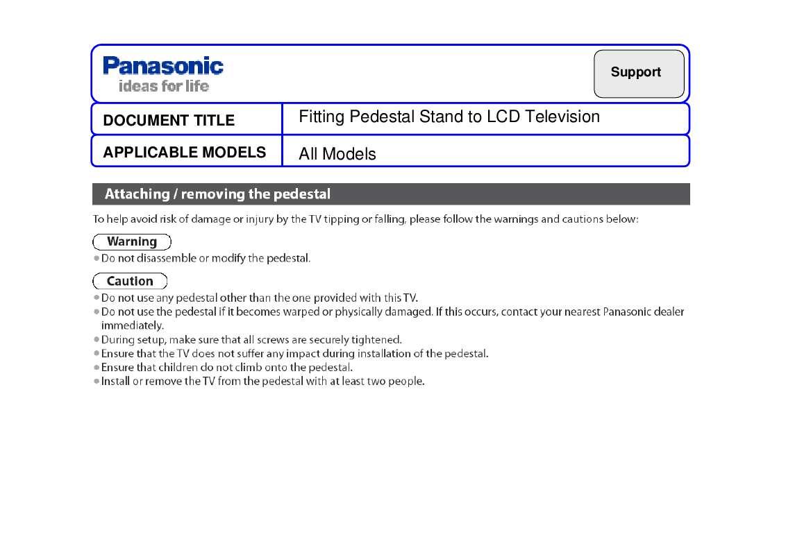 Guide utilisation PANASONIC TXL37G10B  de la marque PANASONIC