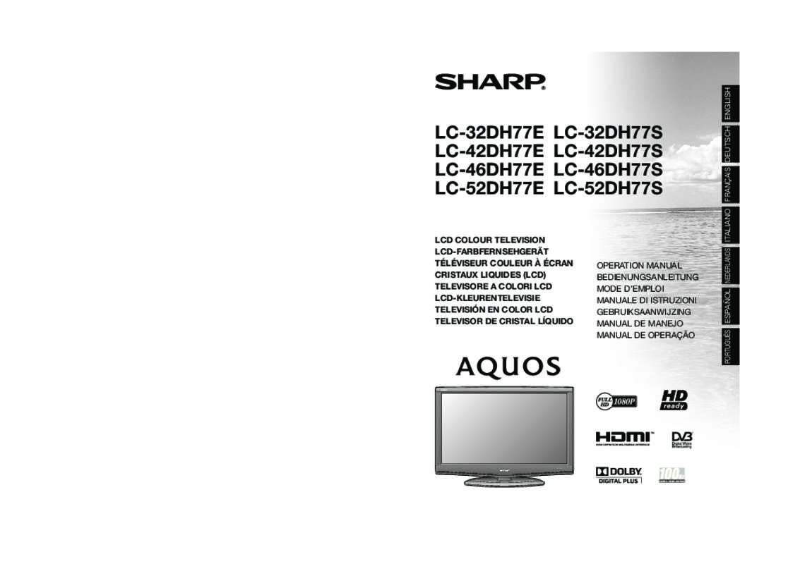 Guide utilisation SHARP LC-32HG3242  de la marque SHARP