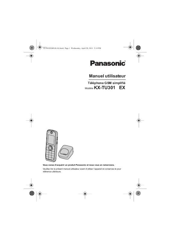 Guide utilisation PANASONIC KX-TU301EXME  de la marque PANASONIC