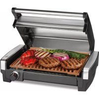 Notice HAMILTON BEACH 25363 Plaque de grill