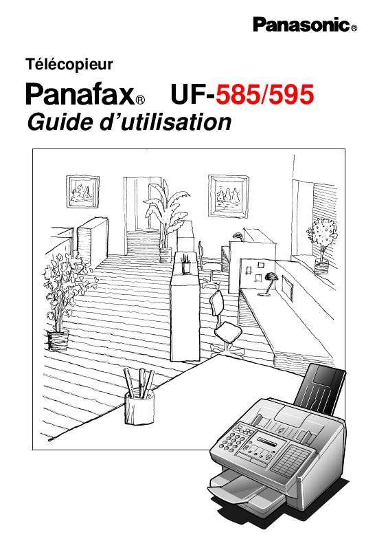 Guide utilisation PANASONIC UF-585  de la marque PANASONIC