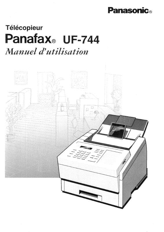 Guide utilisation PANASONIC UF-744  de la marque PANASONIC