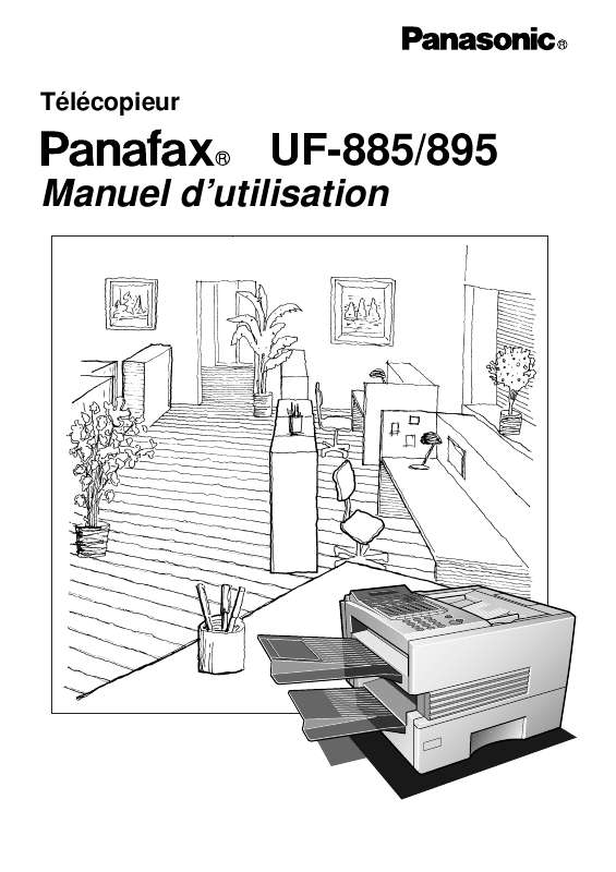 Guide utilisation PANASONIC UF-885  de la marque PANASONIC