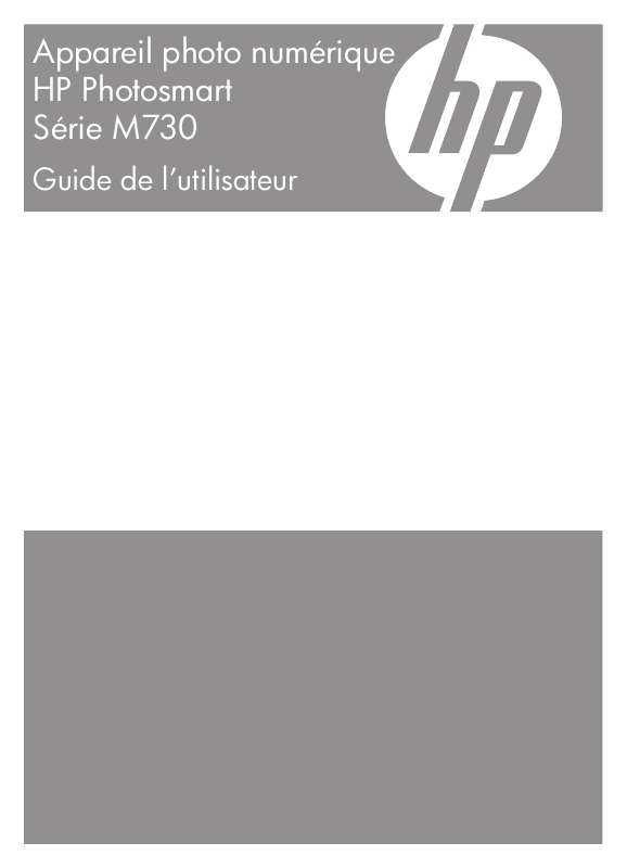 Guide utilisation HP PHOTOSMART M730  de la marque HP