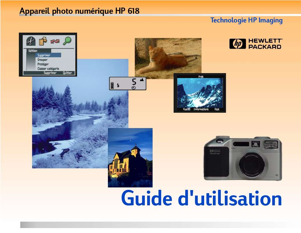 Guide utilisation HP PHOTOSMART 618  de la marque HP