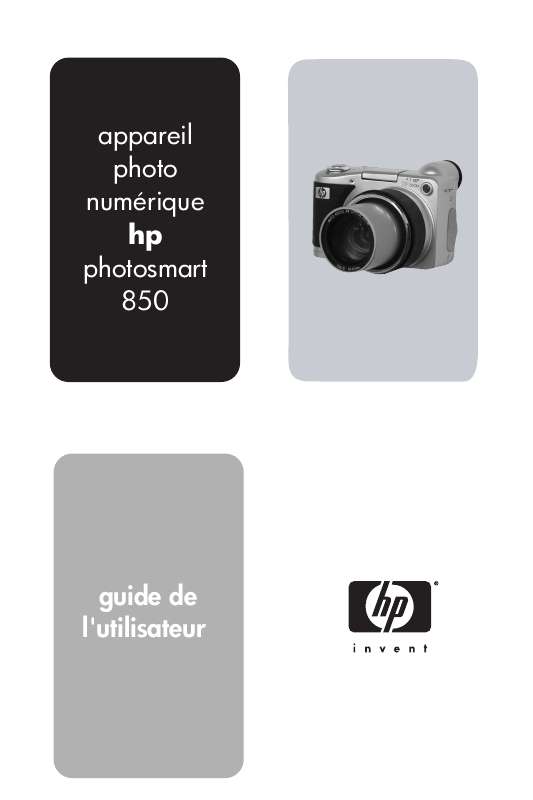 Guide utilisation HP PHOTOSMART 850  de la marque HP