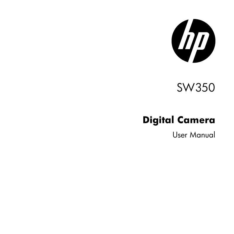 Guide utilisation HP SW350  de la marque HP