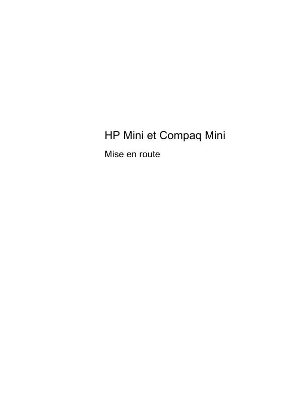 Guide utilisation HP MINI 110-3700SA  de la marque HP