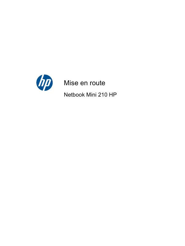 Guide utilisation HP MINI 210-2055EA  de la marque HP