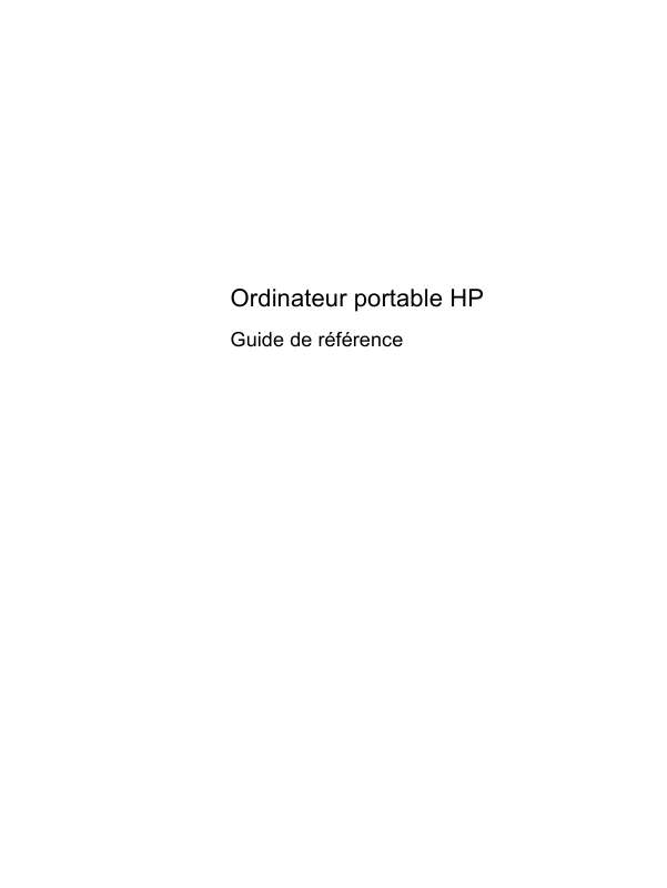 Guide utilisation HP PAVILION DV6-6001EA  de la marque HP