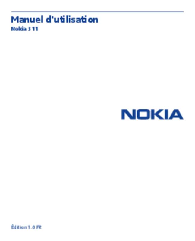 Guide utilisation NOKIA 311  de la marque NOKIA