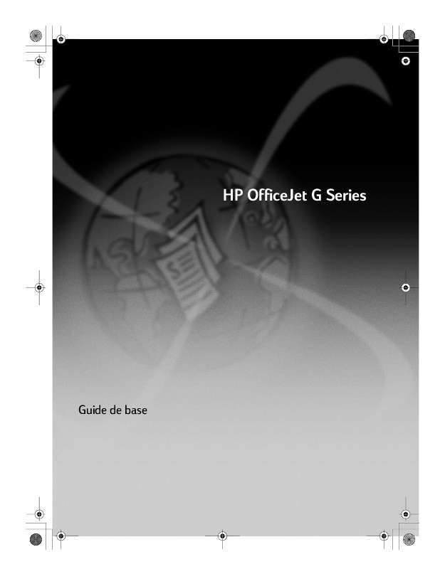 Guide utilisation HP OFFICEJET G  de la marque HP