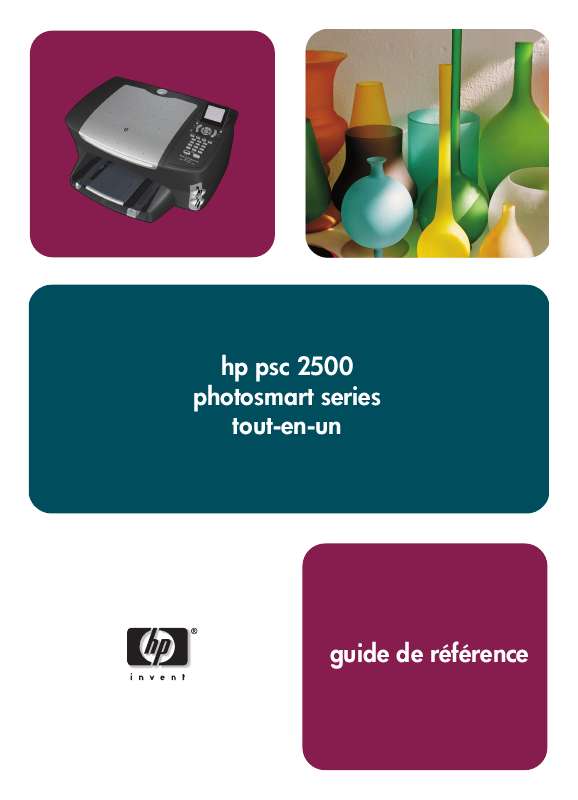 Guide utilisation HP PSC 2500 PHOTOSMART  de la marque HP