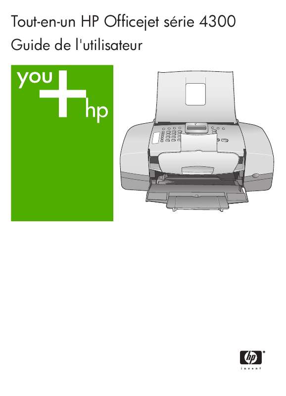 Guide utilisation HP OFFICEJET 4300 ALL-IN-ONE  de la marque HP